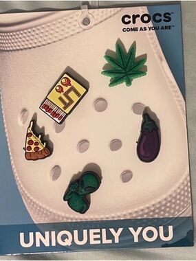 Crocs White Jibbitz™ Charm Pack